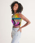 2 Fly Graffiti  Women's Twist-Front Tank