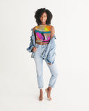 2 Fly Graffiti  Women's Twist-Front Tank