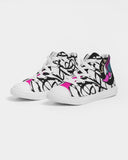 NumbersToo Kids Hightop Canvas Shoe