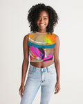 2 Fly Graffiti  Women's Twist-Front Tank