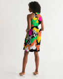 ™️ Neon 2&Fro Camo Women's Halter Dress