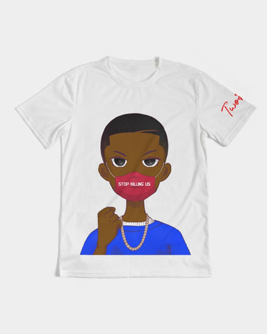 Stop Killing Us Men's Tee (Blue)