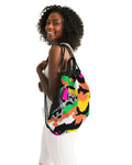 ™️ Neon 2&Fro Camo Canvas Drawstring Bag