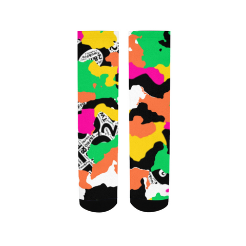 ™️ Neon 2&Fro Camo Women's Socks
