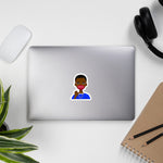 Stop Killing Us (Male - Blue) Bubble-free stickers