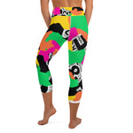 2&Fro Neon Yoga Capri Leggings
