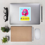 "Moody" stickers