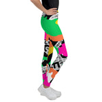 Neon 2&Fro Camo Leggings 4 Kids