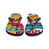 Woke Comic Flip-Flops