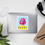 "Moody" stickers