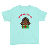 Stop Killing Us (Girl) Youth Short Sleeve T-Shirt