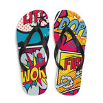 Woke Comic Flip-Flops